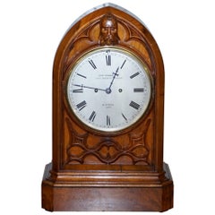 Very Rare Large Gothic Revival Charles Frodsham Clock Maker to Queen Victoria