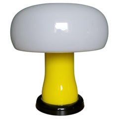 Very Rare Large Table Mid Century Lamp, Mushroom, 1970s