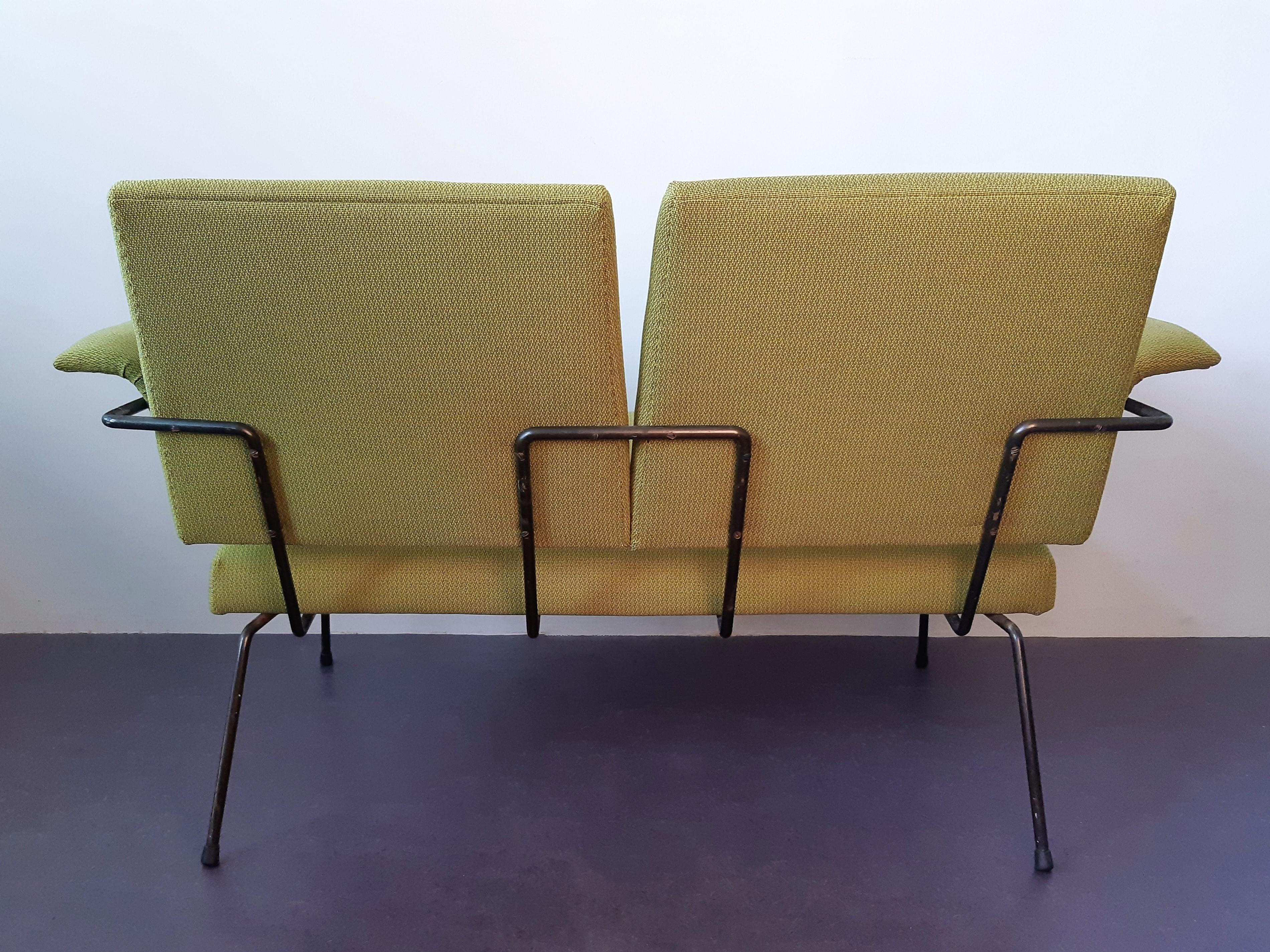 Mid-20th Century Very Rare Living Room Set by Rudolf Wolf for Elsrijk, 1950's For Sale
