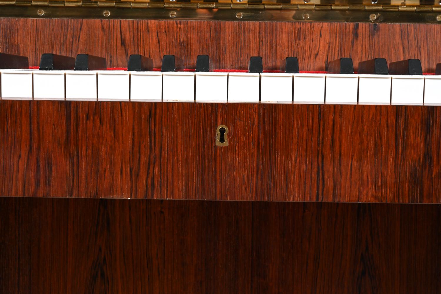 Very Rare Louis Zwicki 85-Key Upright Piano in Rosewood 2