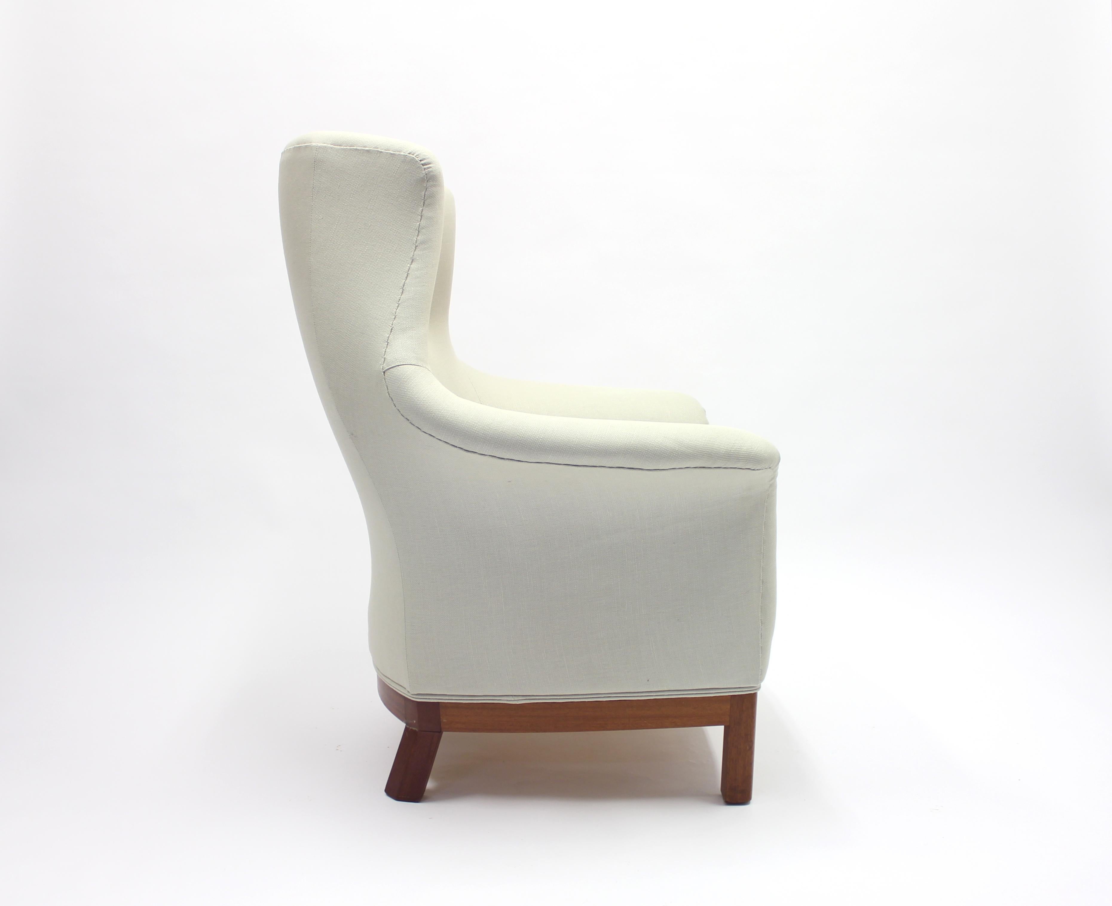 Very Rare Lounge Chair by Kerstin Hörlin-Holmquist for Nordiska Kompaniet, 1960s In Good Condition In Uppsala, SE
