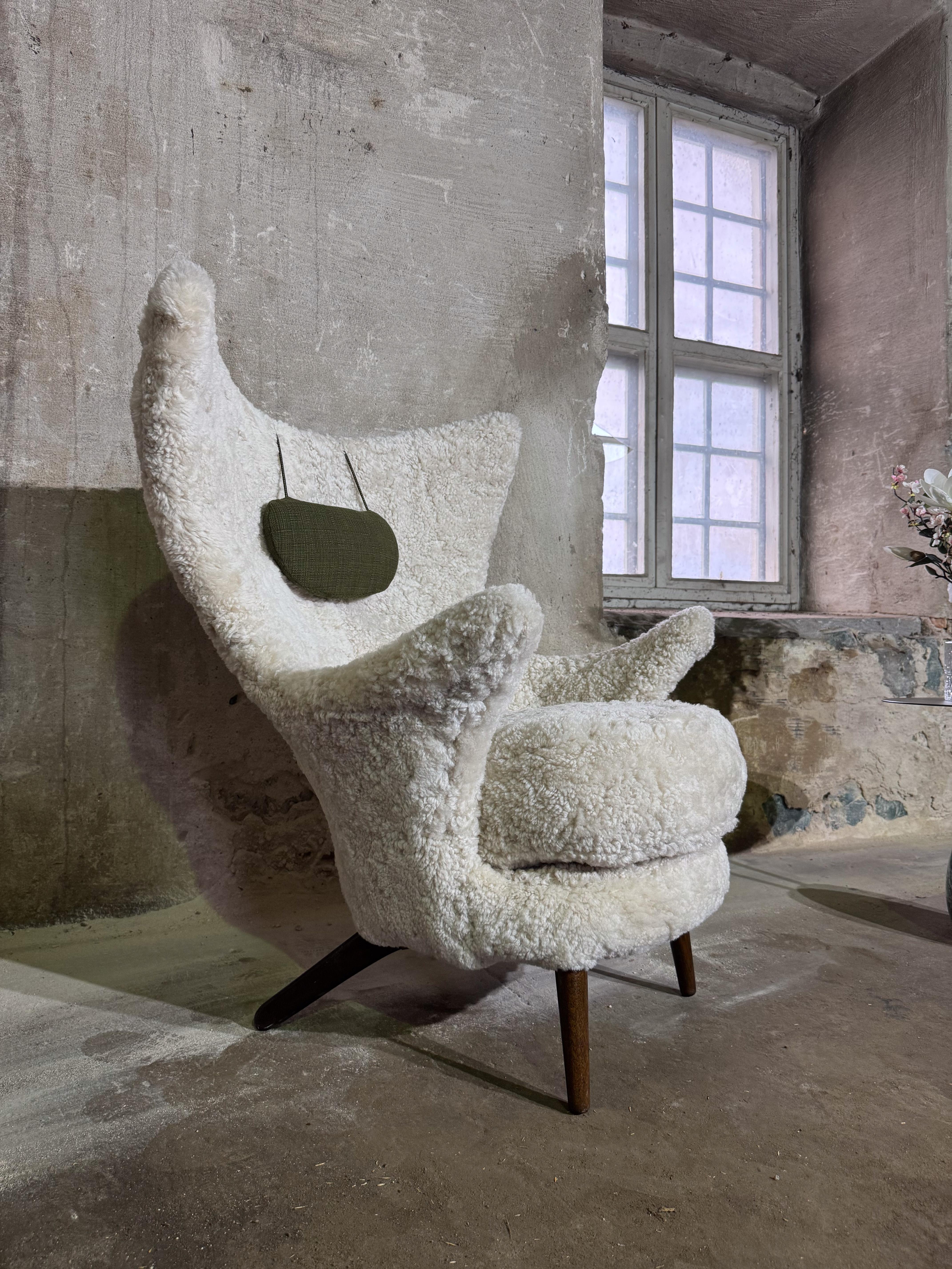 Silla de salón muy rara - Kai Bruun 