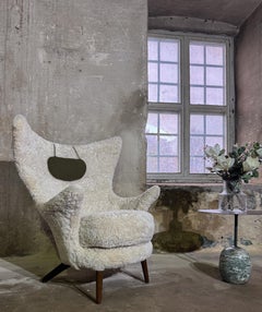 Very Rare Lounge Chair - Kai Bruun "Siesta" in Sheepskin