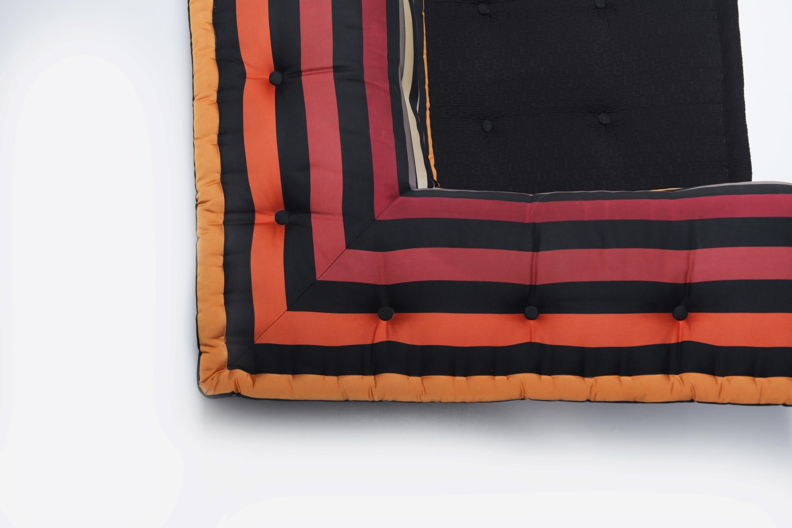 Très rare canapé modulable Mah Jong 'Sonia Rykiel' par Hans Hopfer pour Roche Bobois. en vente 3