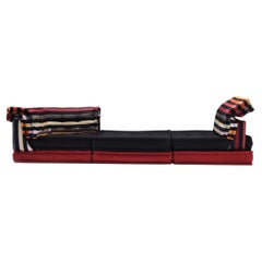Très rare canapé modulable Mah Jong 'Sonia Rykiel' par Hans Hopfer pour Roche Bobois.