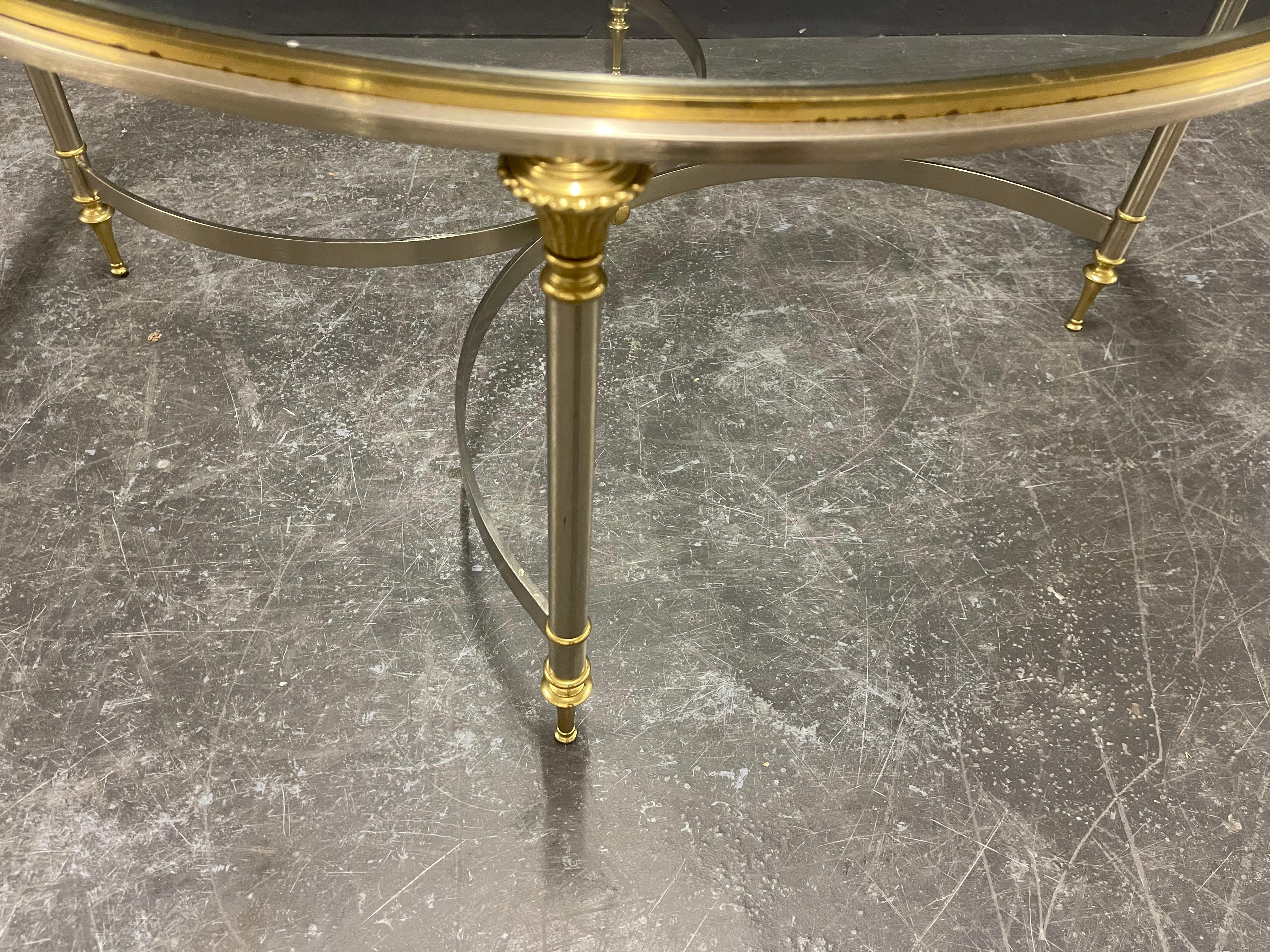 Very Rare Maison Charles Directoire Coffee Table  For Sale 2