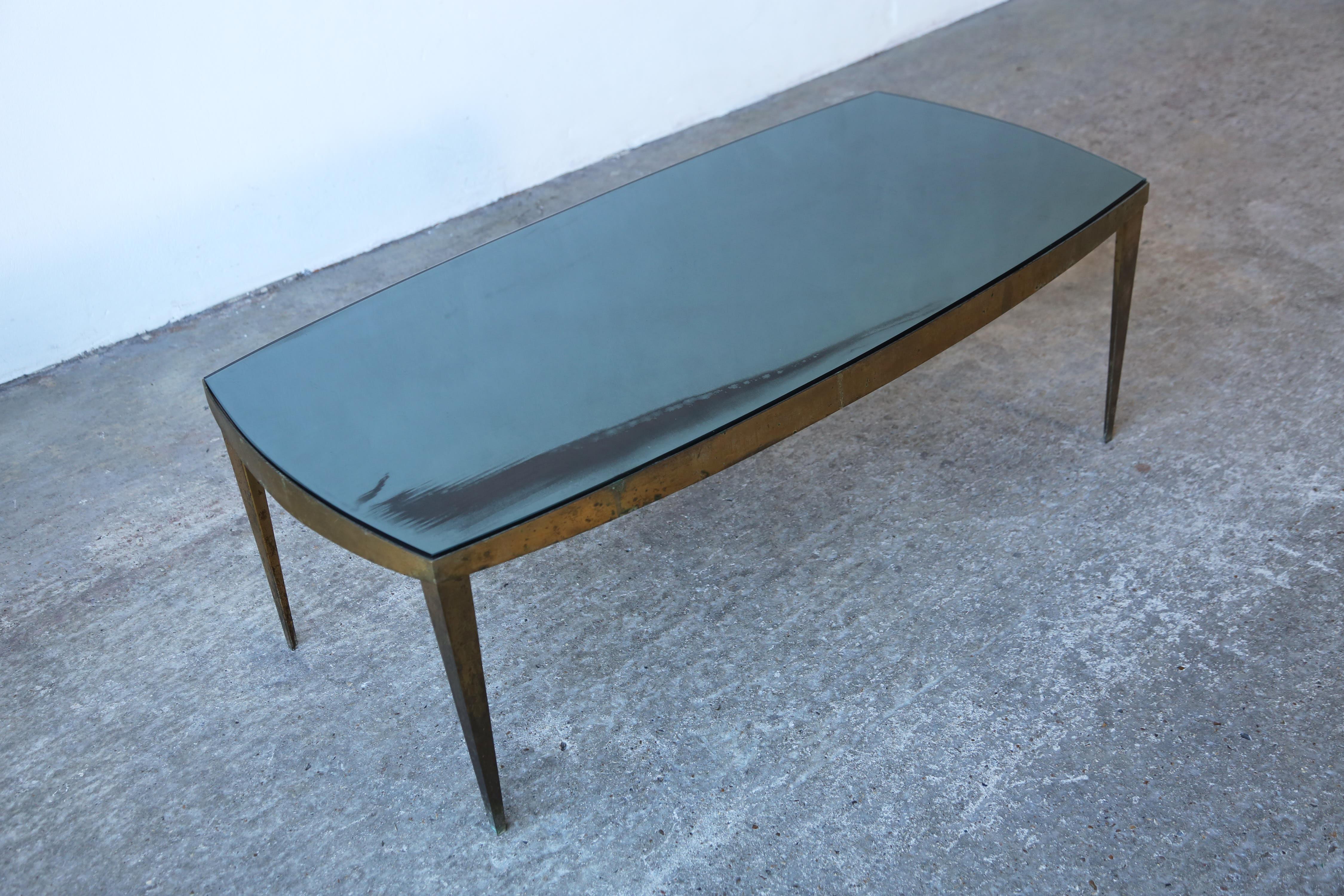 Very Rare Max Ingrand Model 2352 Coffee Table, Fontana Arte, Italy, 1960s For Sale 4