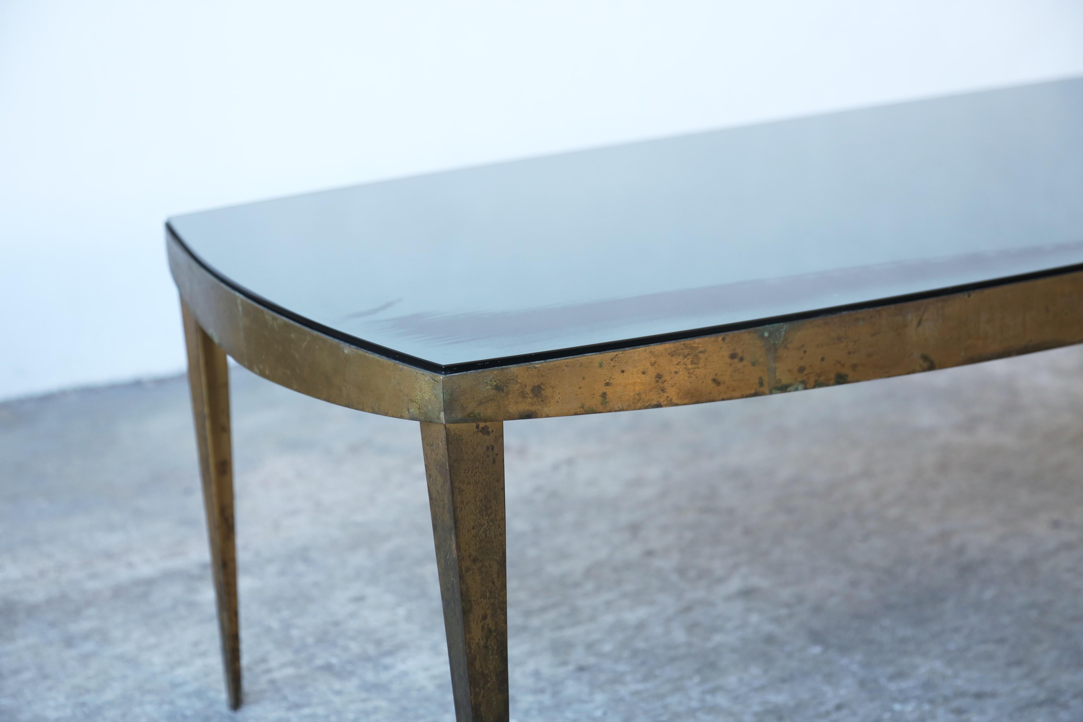 Very Rare Max Ingrand Model 2352 Coffee Table, Fontana Arte, Italy, 1960s For Sale 5