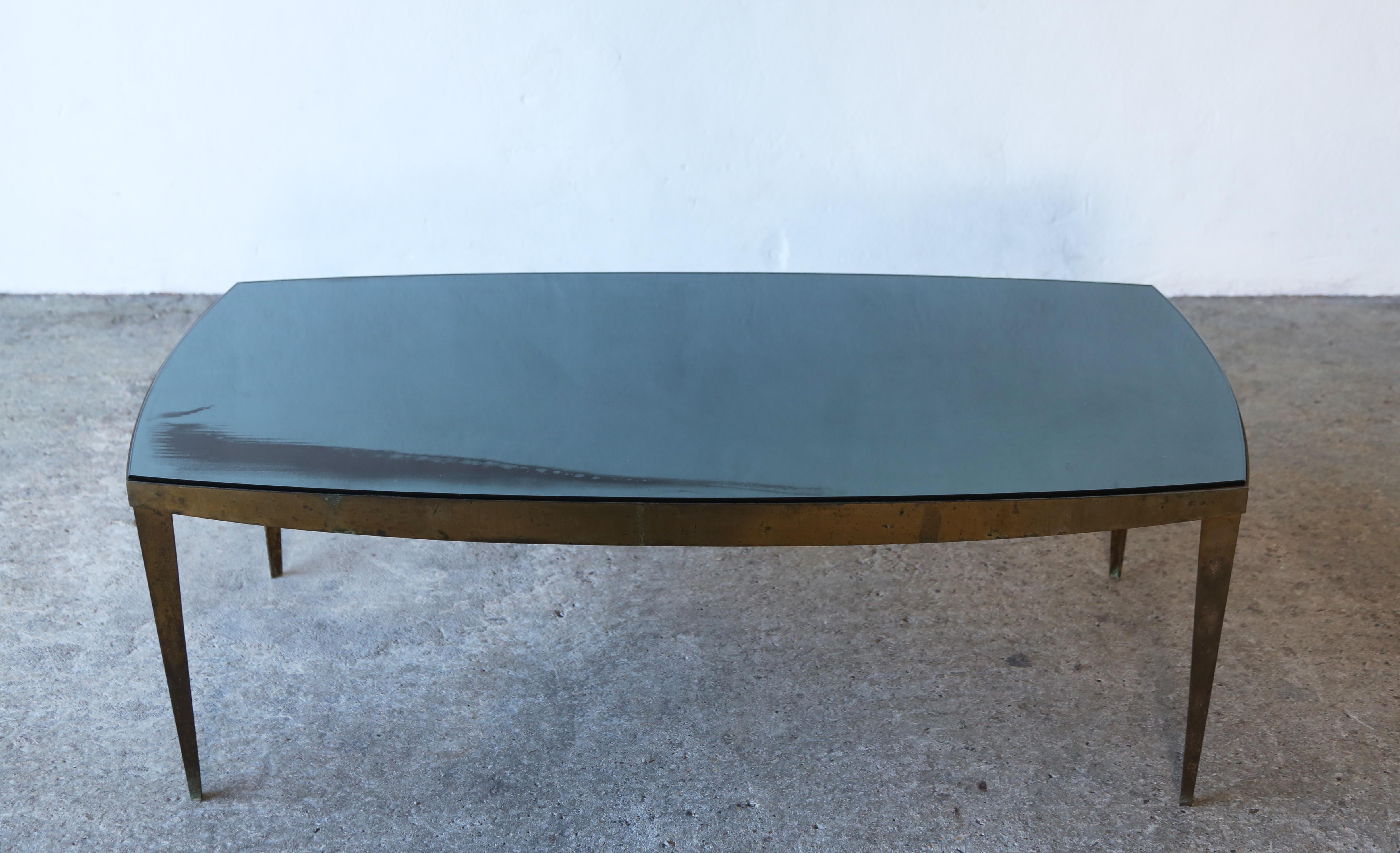 Very Rare Max Ingrand Model 2352 Coffee Table, Fontana Arte, Italy, 1960s For Sale 7
