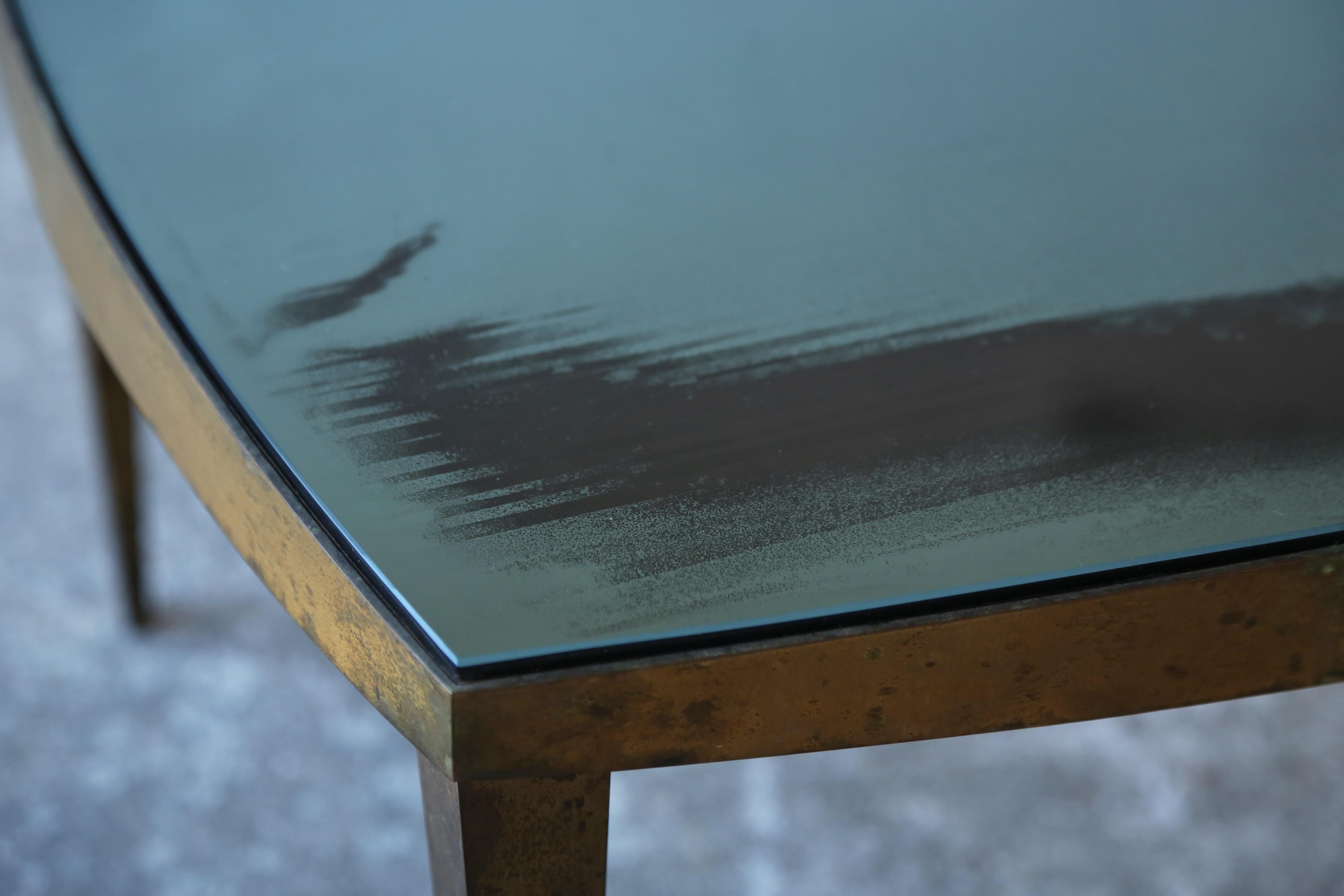 Very Rare Max Ingrand Model 2352 Coffee Table, Fontana Arte, Italy, 1960s For Sale 11