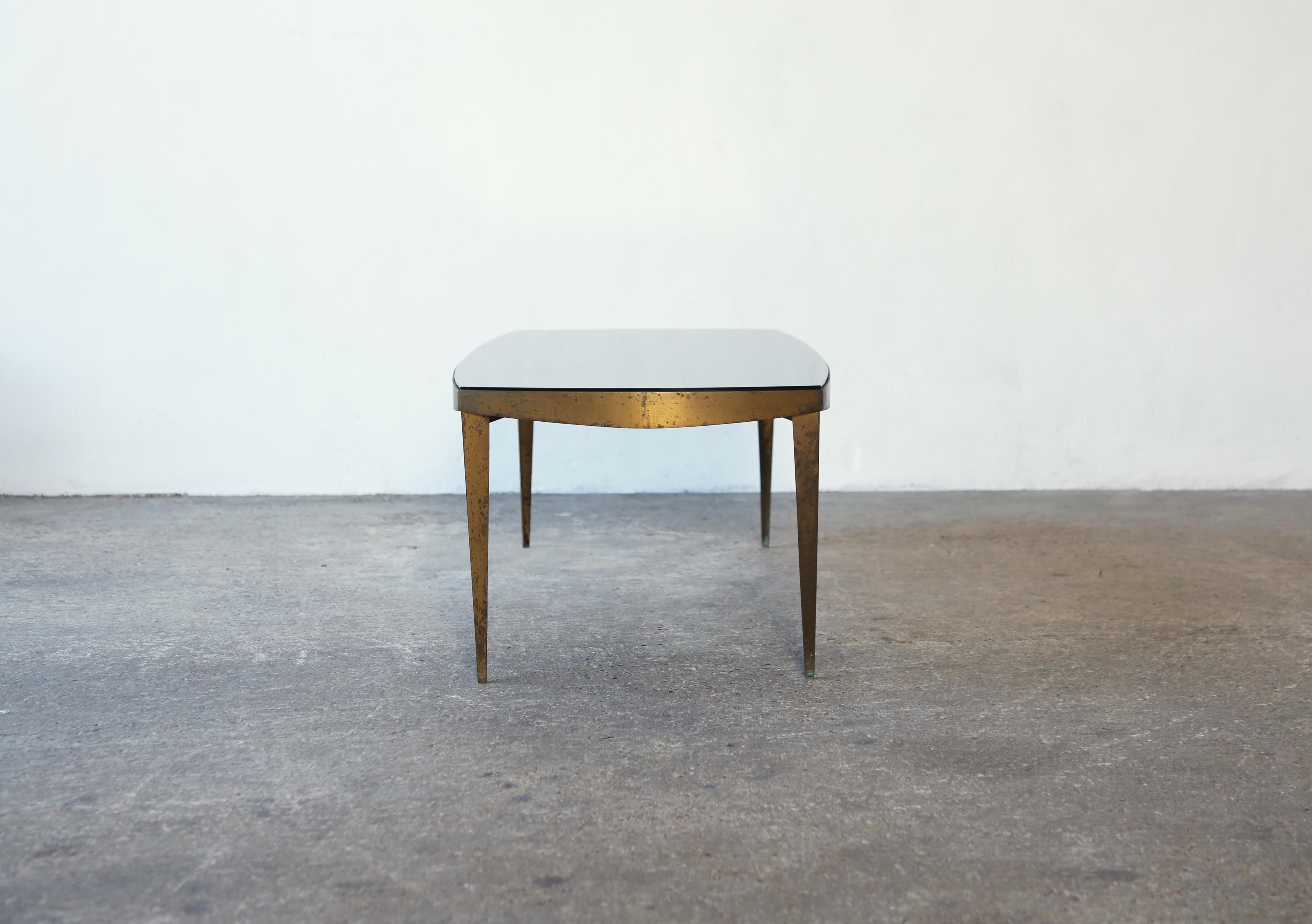 20th Century Very Rare Max Ingrand Model 2352 Coffee Table, Fontana Arte, Italy, 1960s For Sale