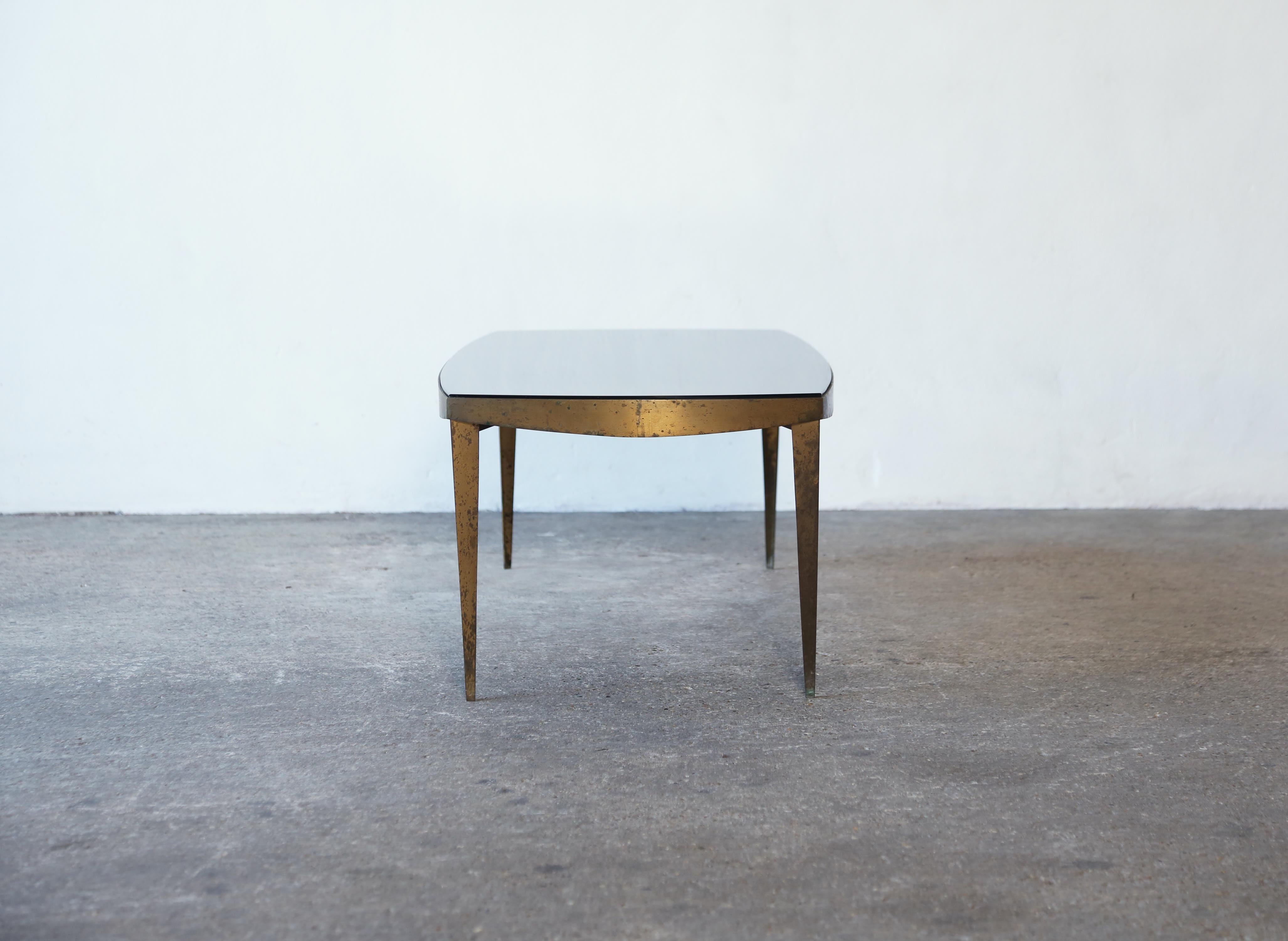 Very Rare Max Ingrand Model 2352 Coffee Table, Fontana Arte, Italy, 1960s For Sale 1