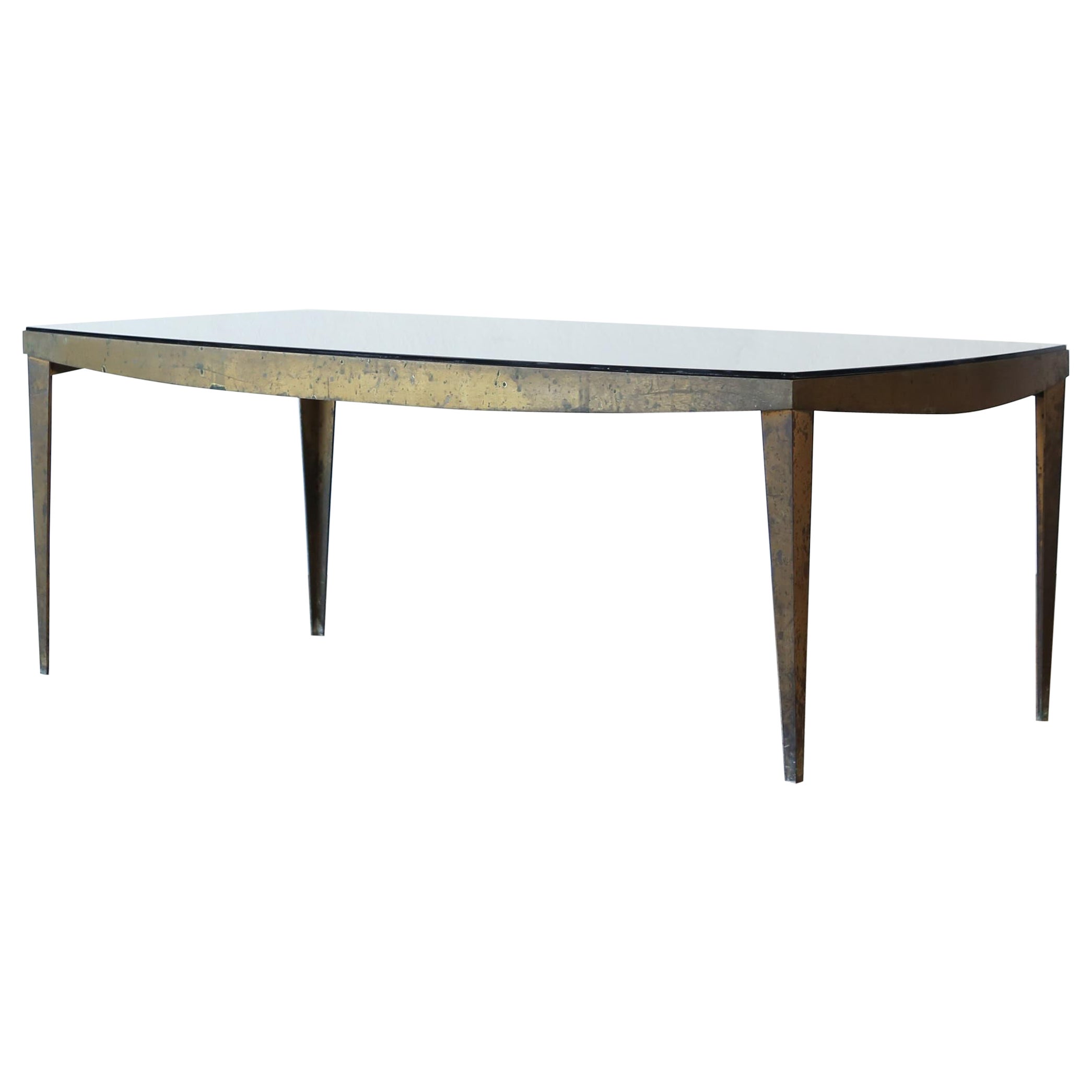 Very Rare Max Ingrand Model 2352 Coffee Table, Fontana Arte, Italy, 1960s