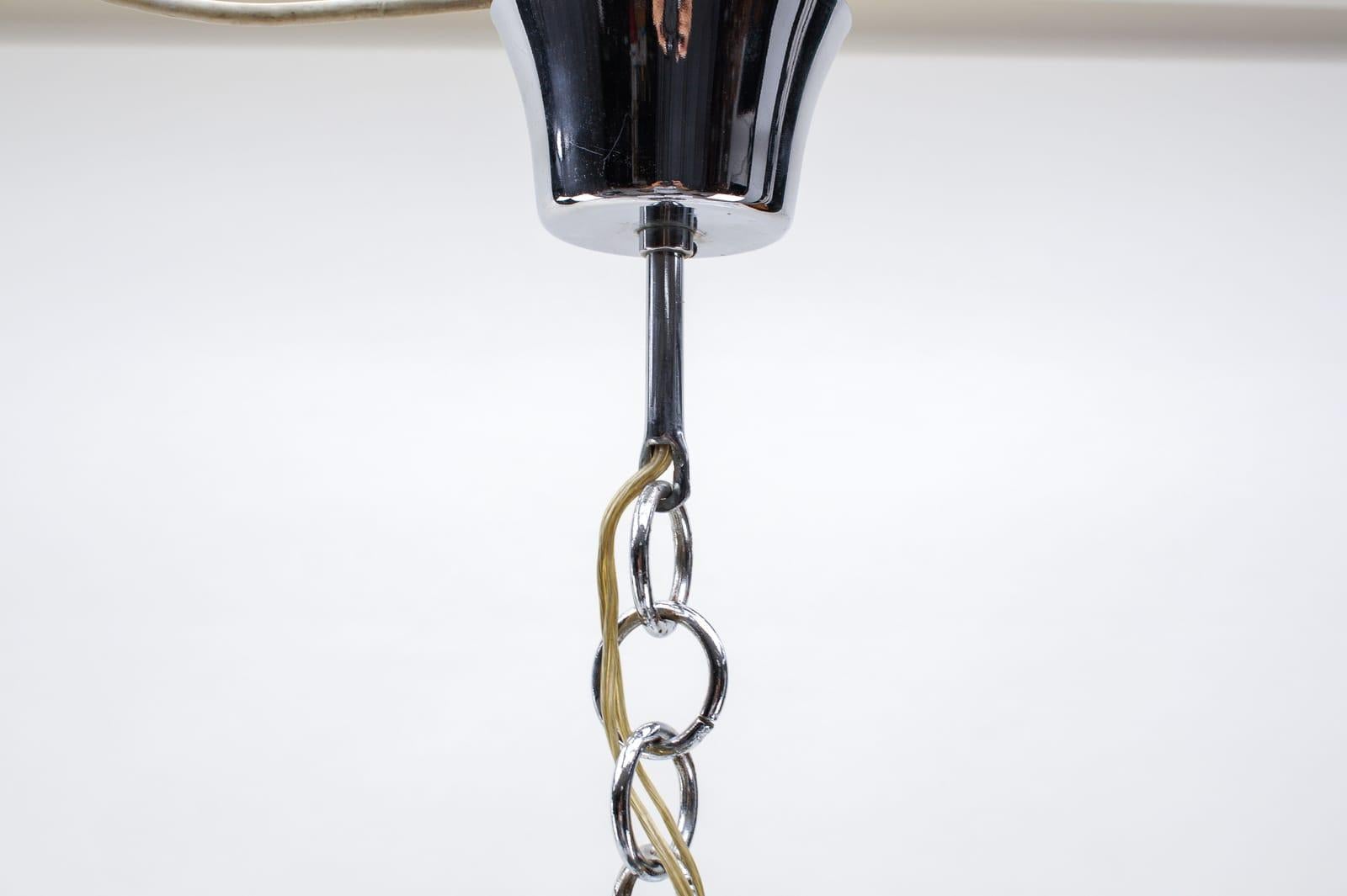 Very Rare Mazzega Murano Glass Orbit Lamp from Italy, 1960s For Sale 5