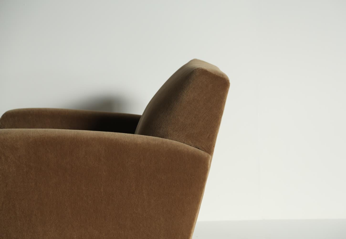 Very Rare Michel Dufet Art Deco Chair, France, 1940s For Sale 4