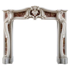 Very Rare Mid 18th Century English Chimneypiece, in Manner of Sir Robert Taylor