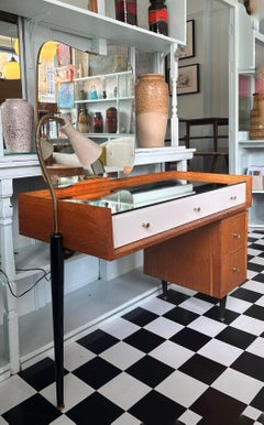 Very Rare Mid-Century 1950s Oak Dressing Table by Jacques Groag