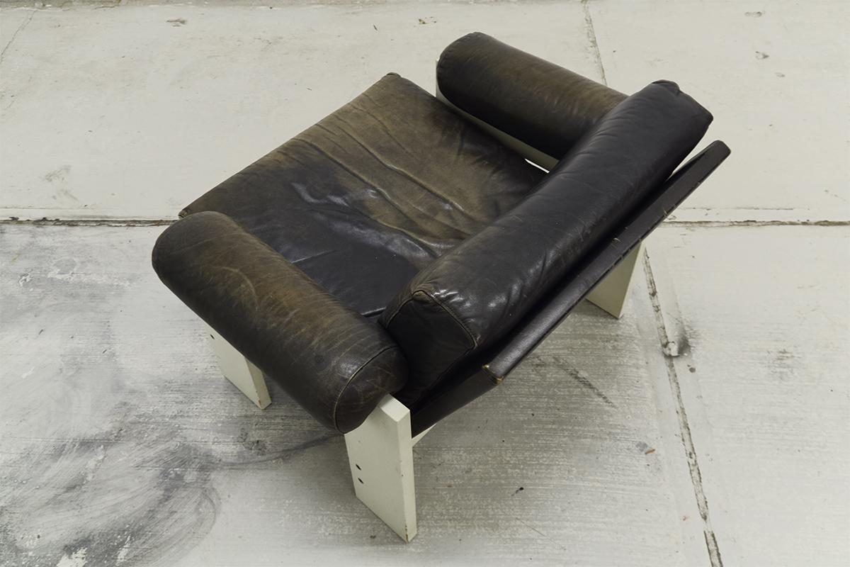 Very Rare Midcentury Leather Lounge Set by Martin Visser for 'T Spectrum, 1960s For Sale 9