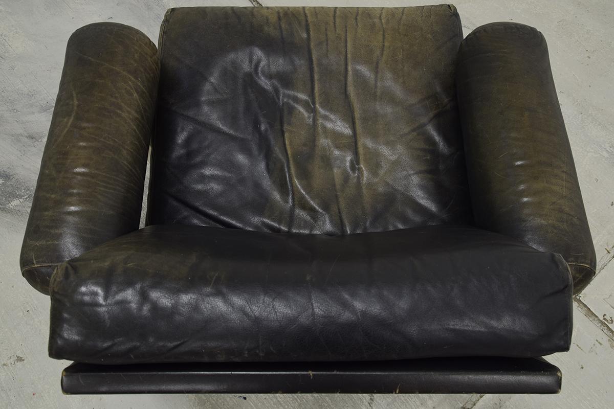 Very Rare Midcentury Leather Lounge Set by Martin Visser for 'T Spectrum, 1960s For Sale 10