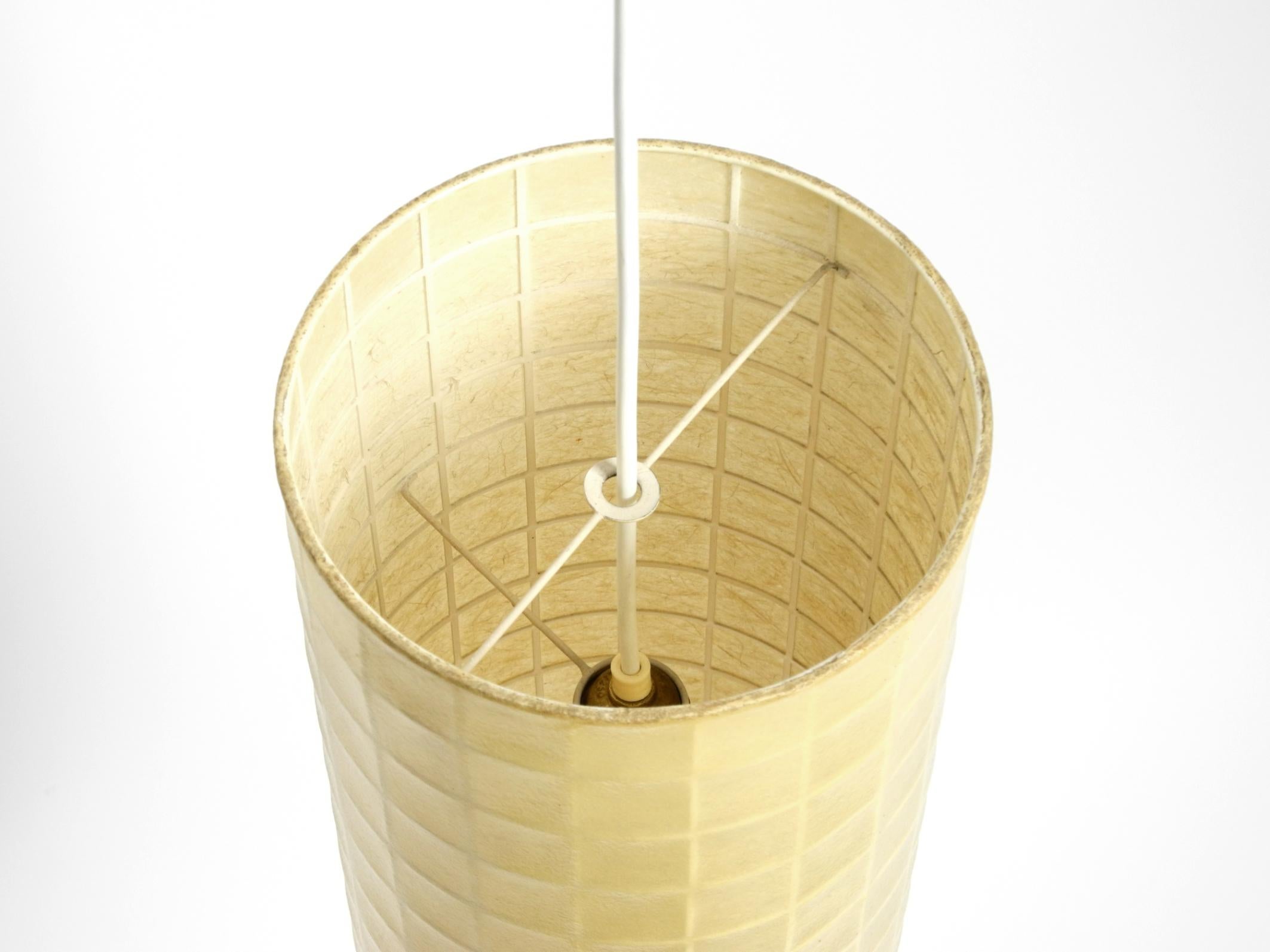 Lámpara colgante Cocoon Modern Mid Century muy rara Metal en venta