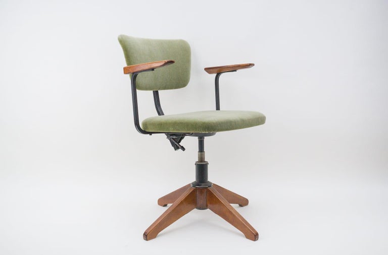 Very Rare Mid-Century Modern Office Chair by Sedus, 1960s Switzerland In Good Condition For Sale In Nürnberg, Bayern