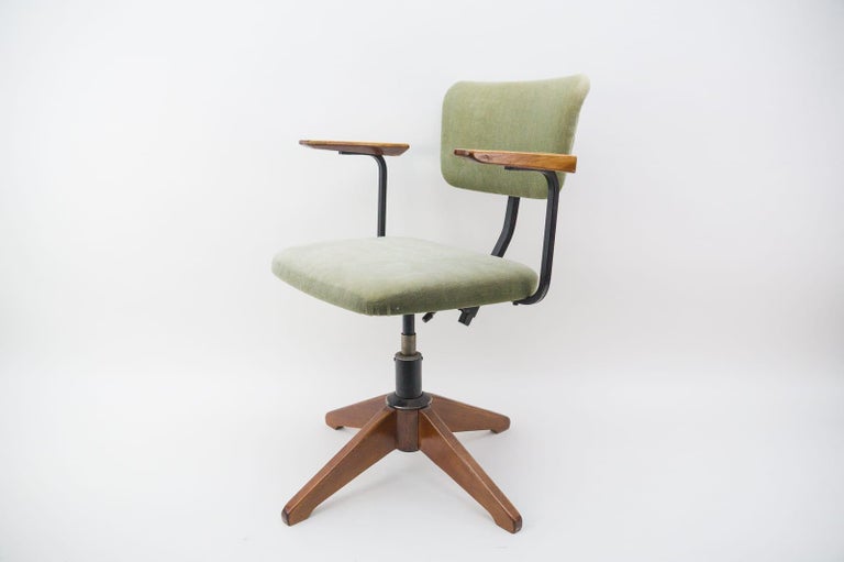 Very Rare Mid-Century Modern Office Chair by Sedus, 1960s Switzerland For Sale 2