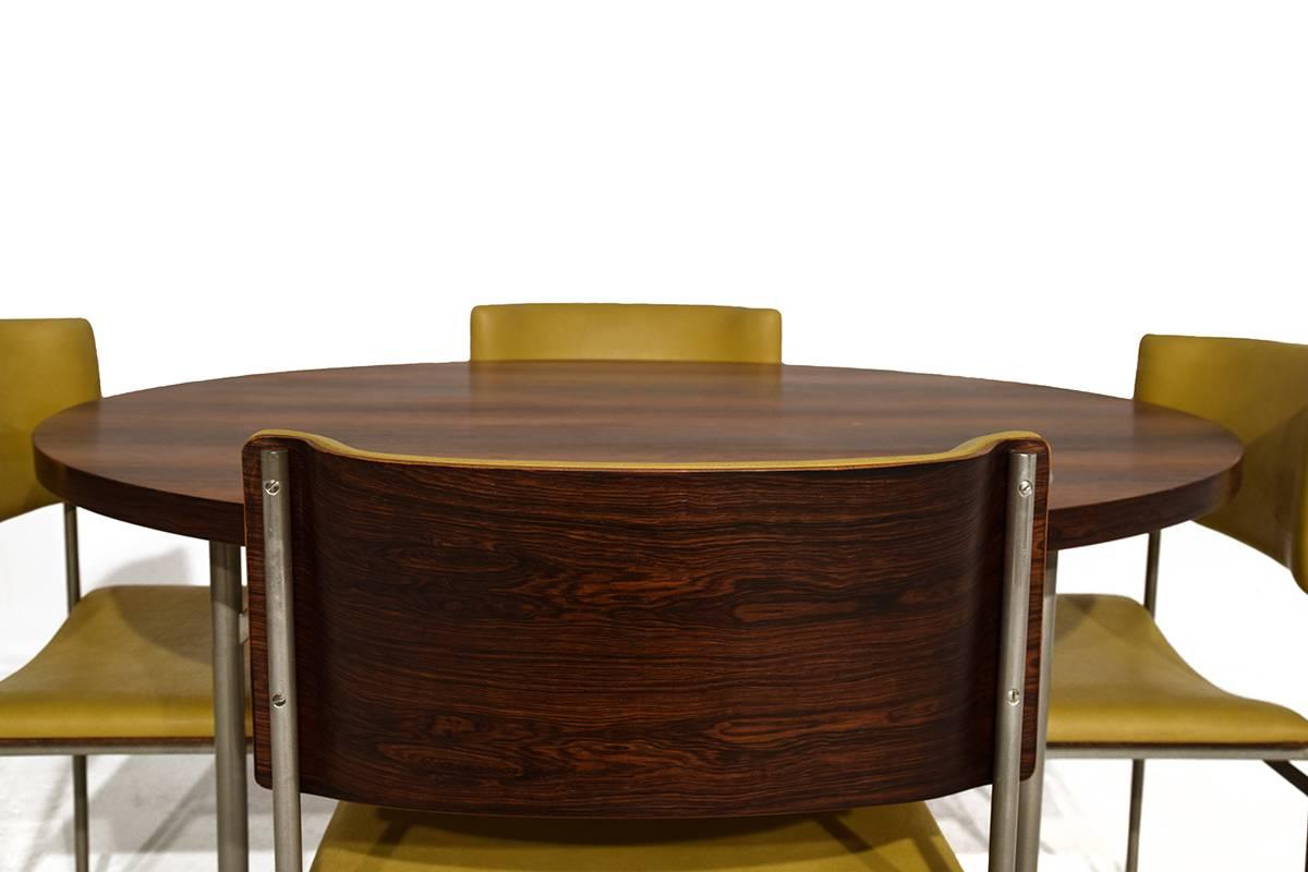 Very Rare Mid-Century Modern Rosewood Dining Set by Cees Braakman for Pastoe 3