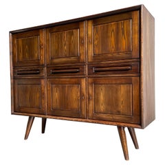 Vintage Very Rare Mid-Century Modern Sideboard / Credenza by 't Woonhuys of Amsterdam