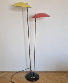 Rarísima lámpara de pie de mediados de siglo Drukov, años 70