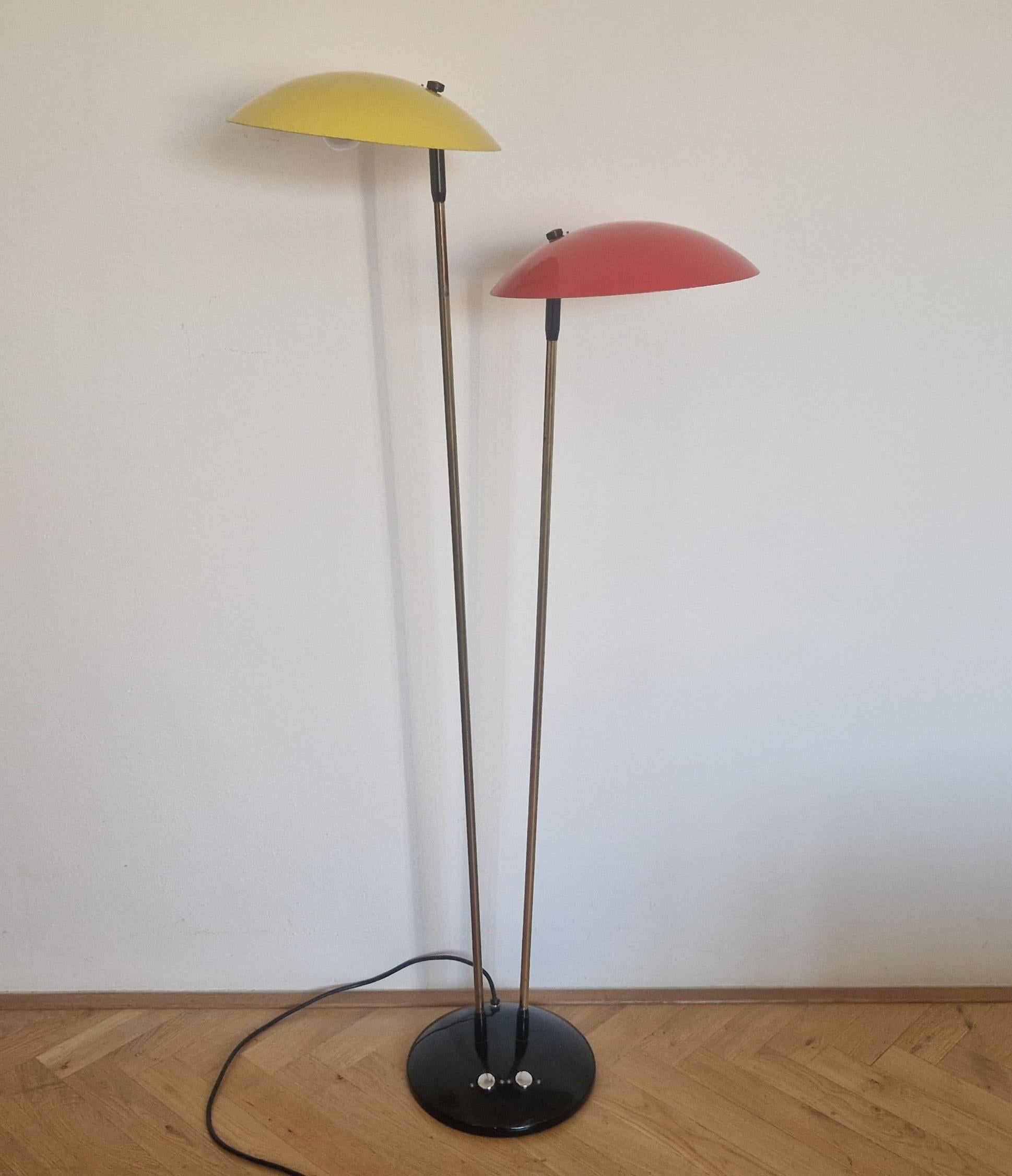 Mid-Century Modern Très rare lampadaire Drukov, 1970 en vente