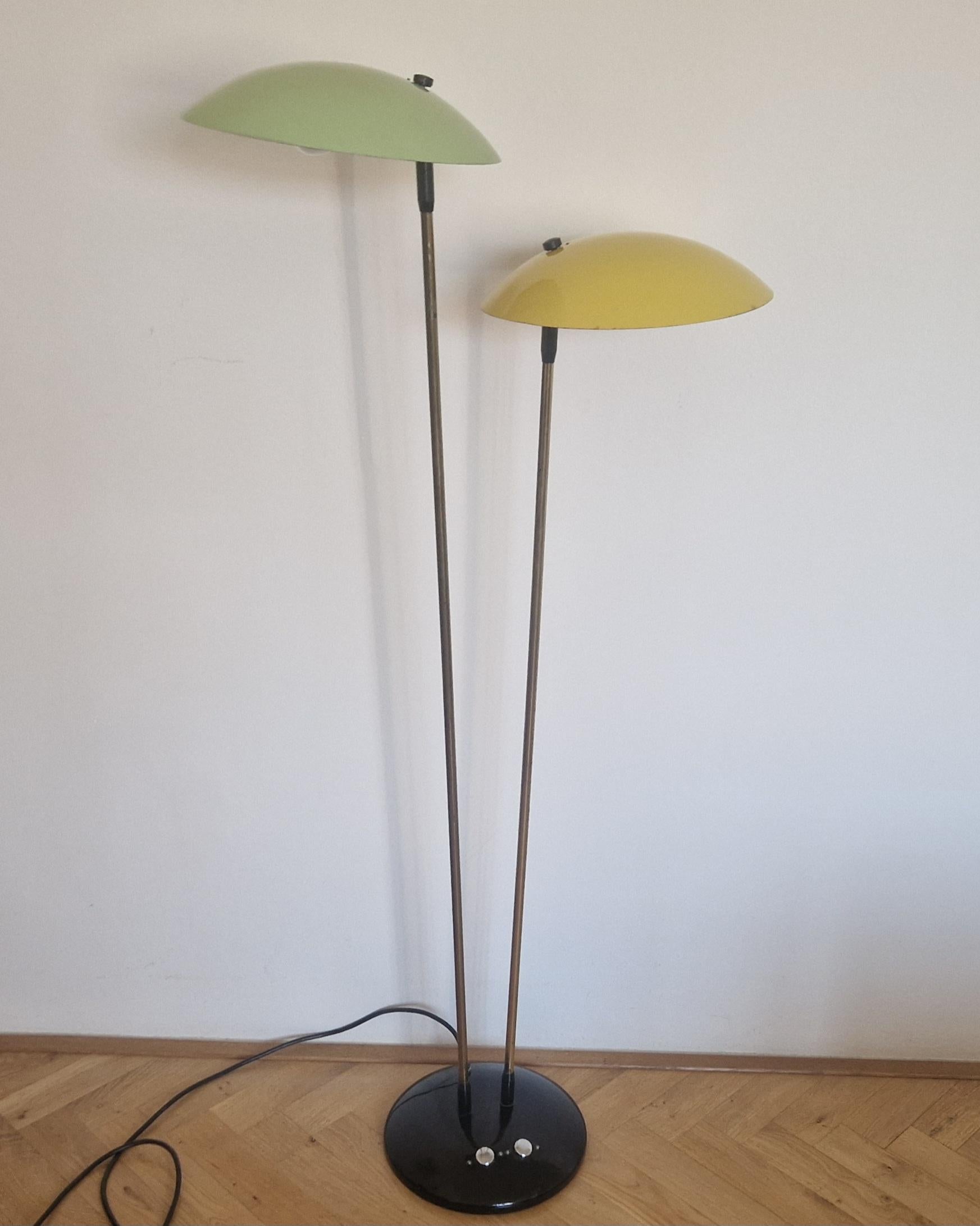 Mid-Century Modern Très rare lampadaire Drukov, 1970 en vente