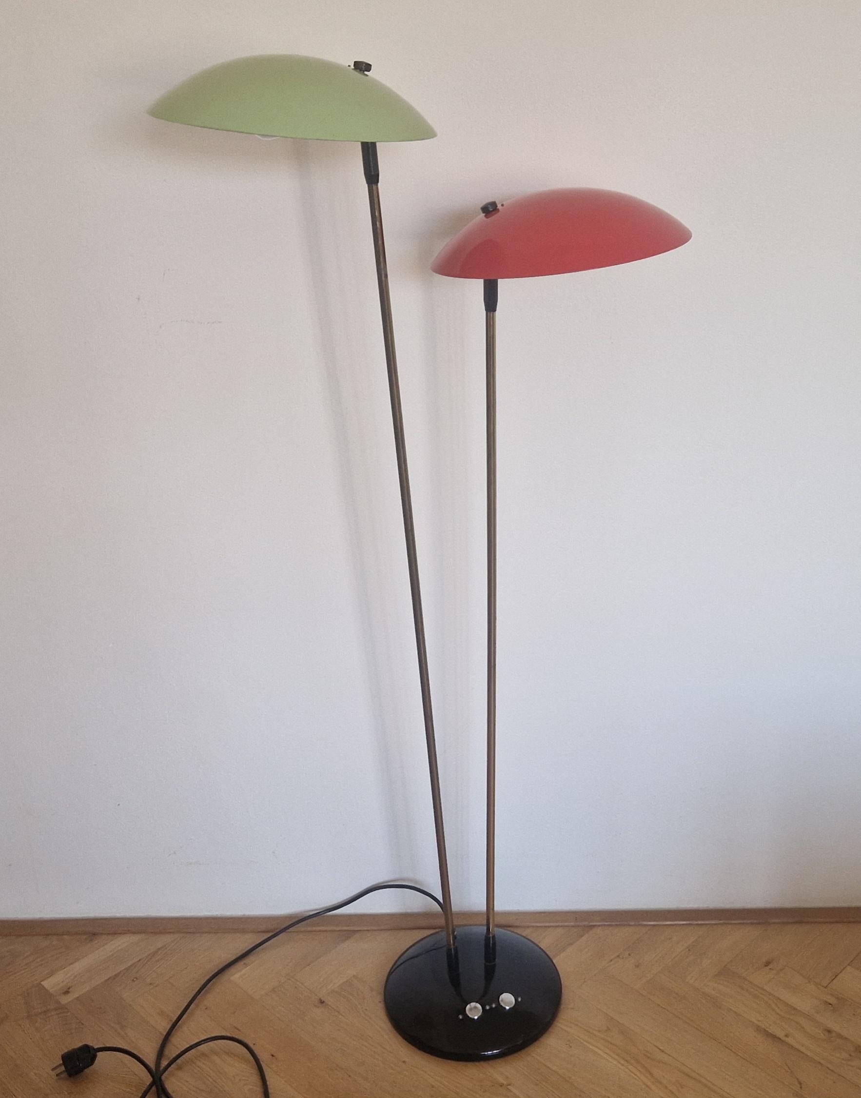 Mid-Century Modern Très rare lampadaire Drukov, 1970 en vente