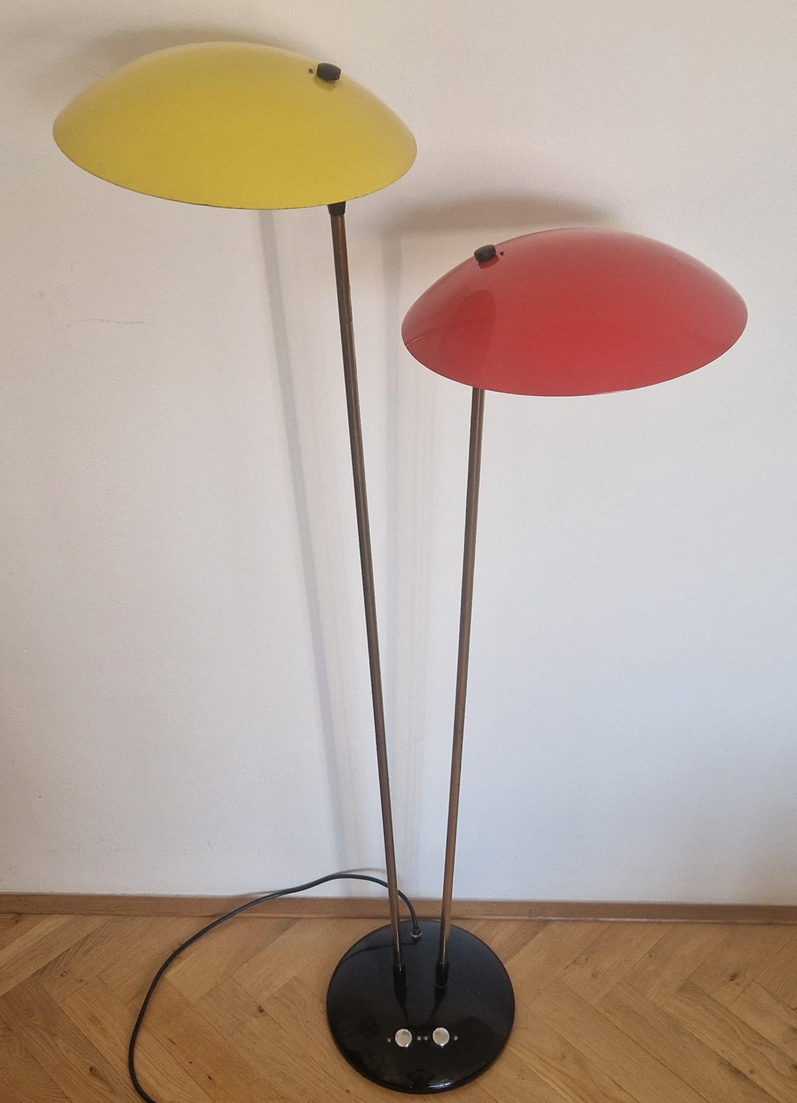Fin du 20e siècle Très rare lampadaire Drukov, 1970 en vente