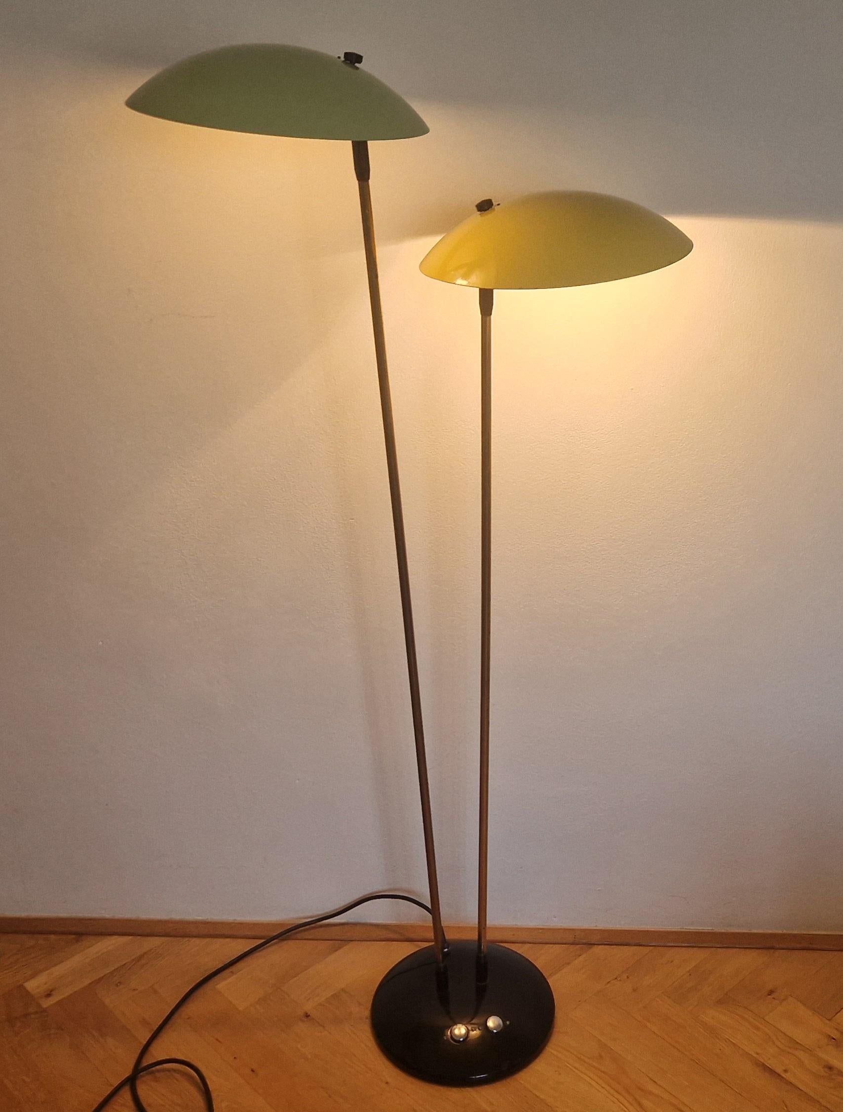 Fin du 20e siècle Très rare lampadaire Drukov, 1970 en vente