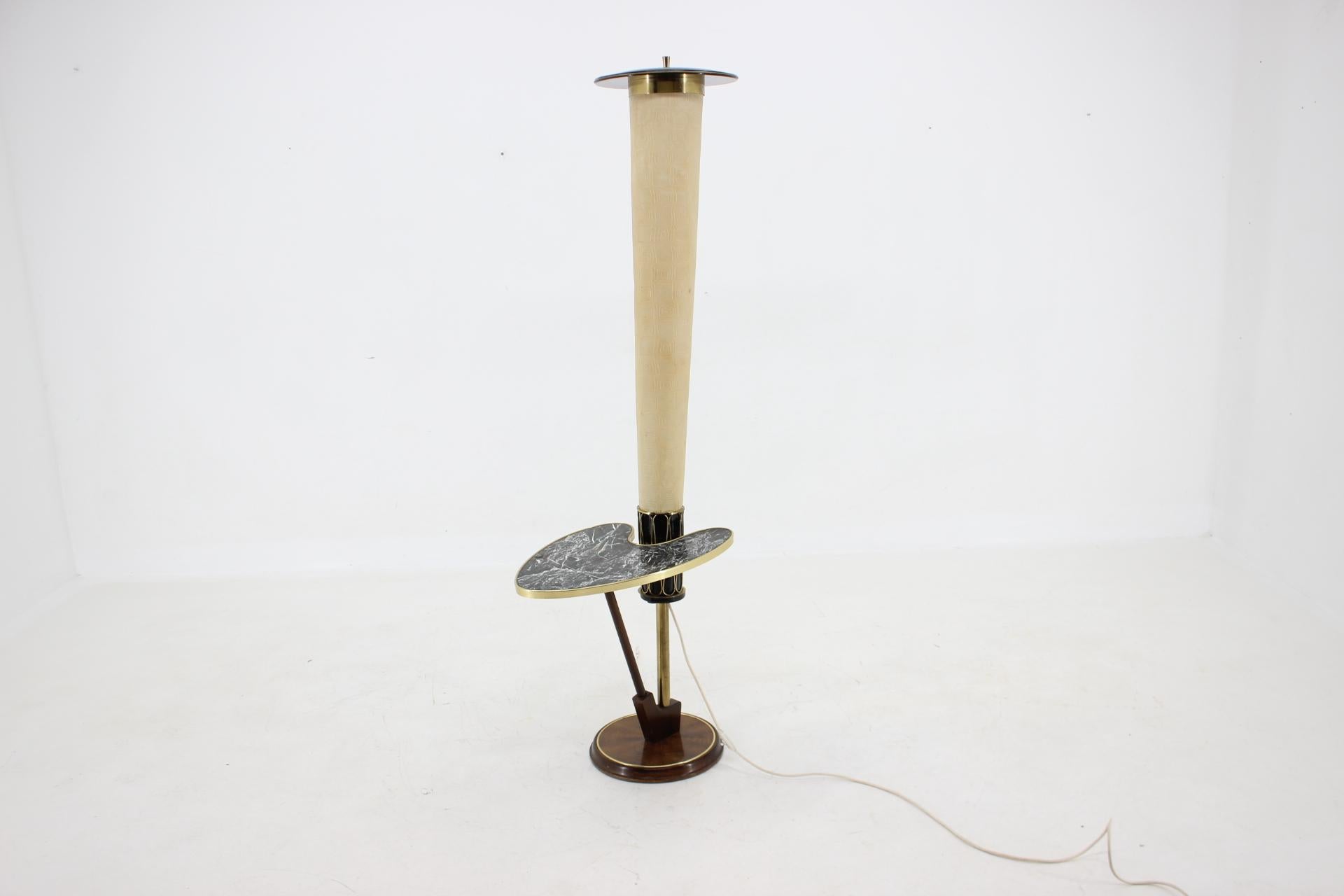 Lampada da terra di metà secolo molto rara, Francia, anni '60 in vendita 3