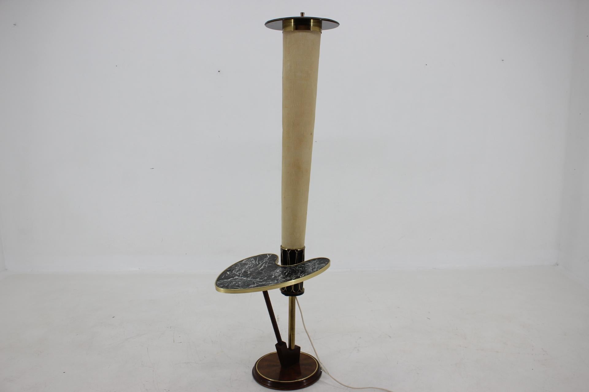 Mid-20th Century Very Rare Mid-Century Floor Lamp, France, 1960s For Sale