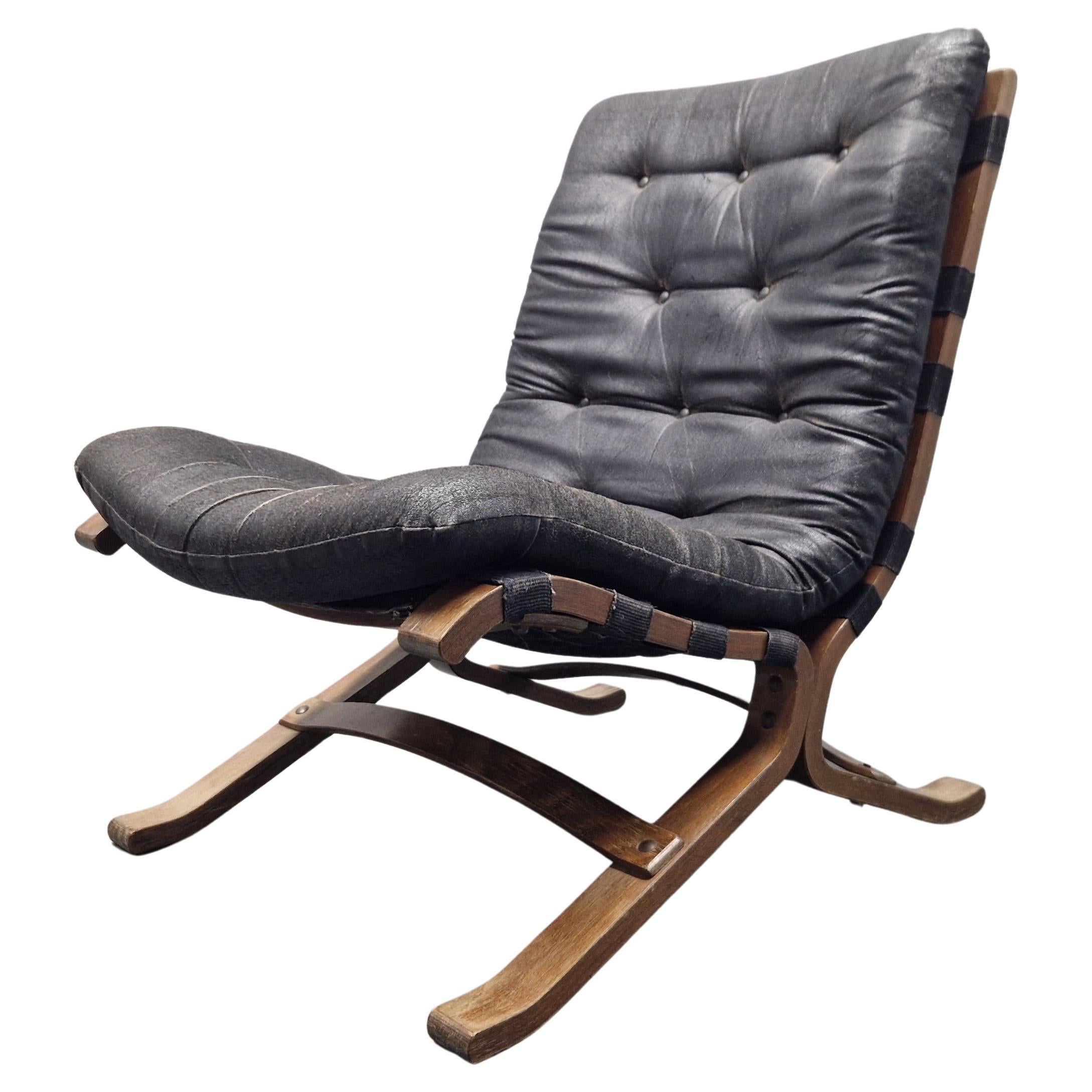 Very Rare Midcentury Lounge Chair Siesta, Westnofa, Norway, 1960s