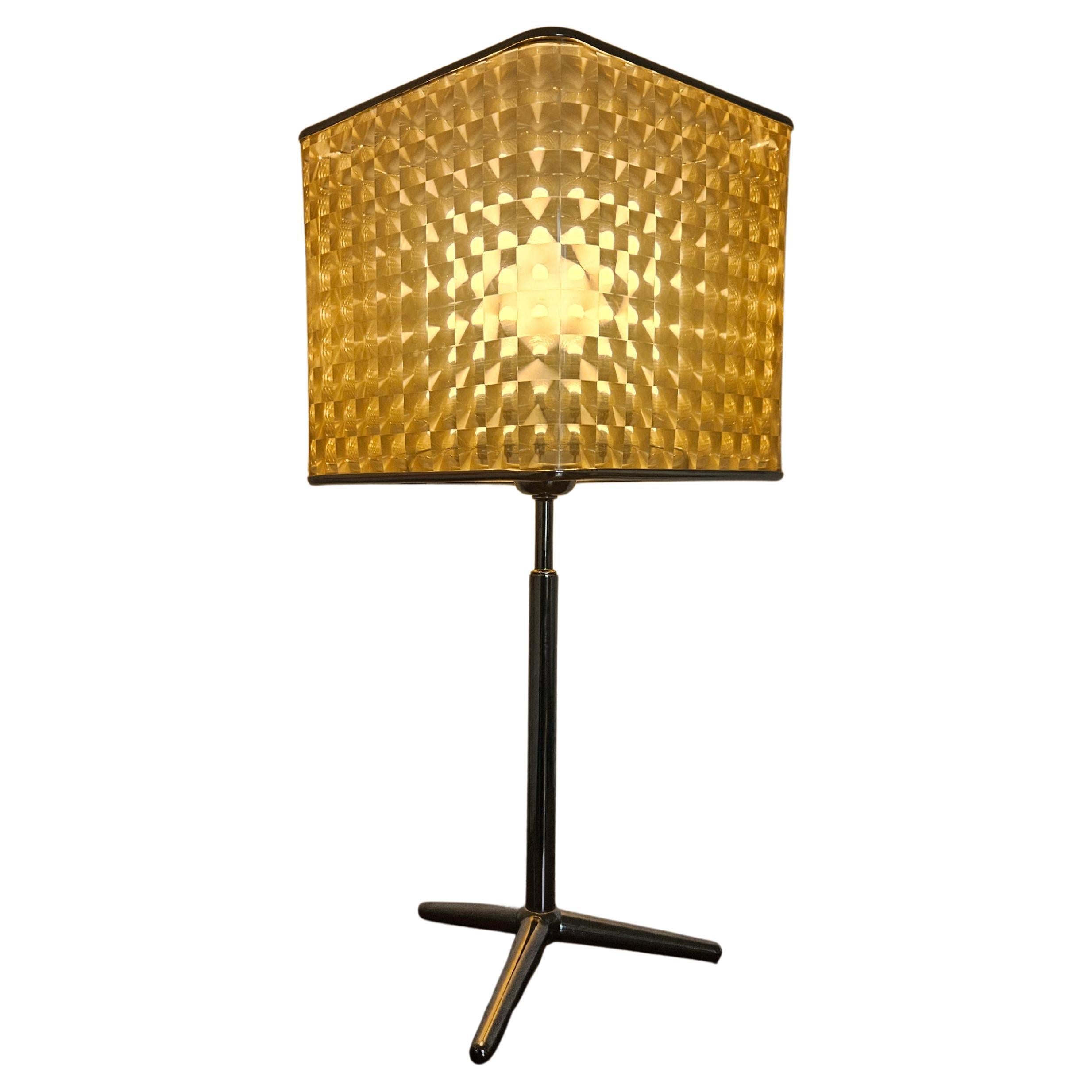 Very Rare Midcentury Space Age Table Lamp, Italy, 1970s
