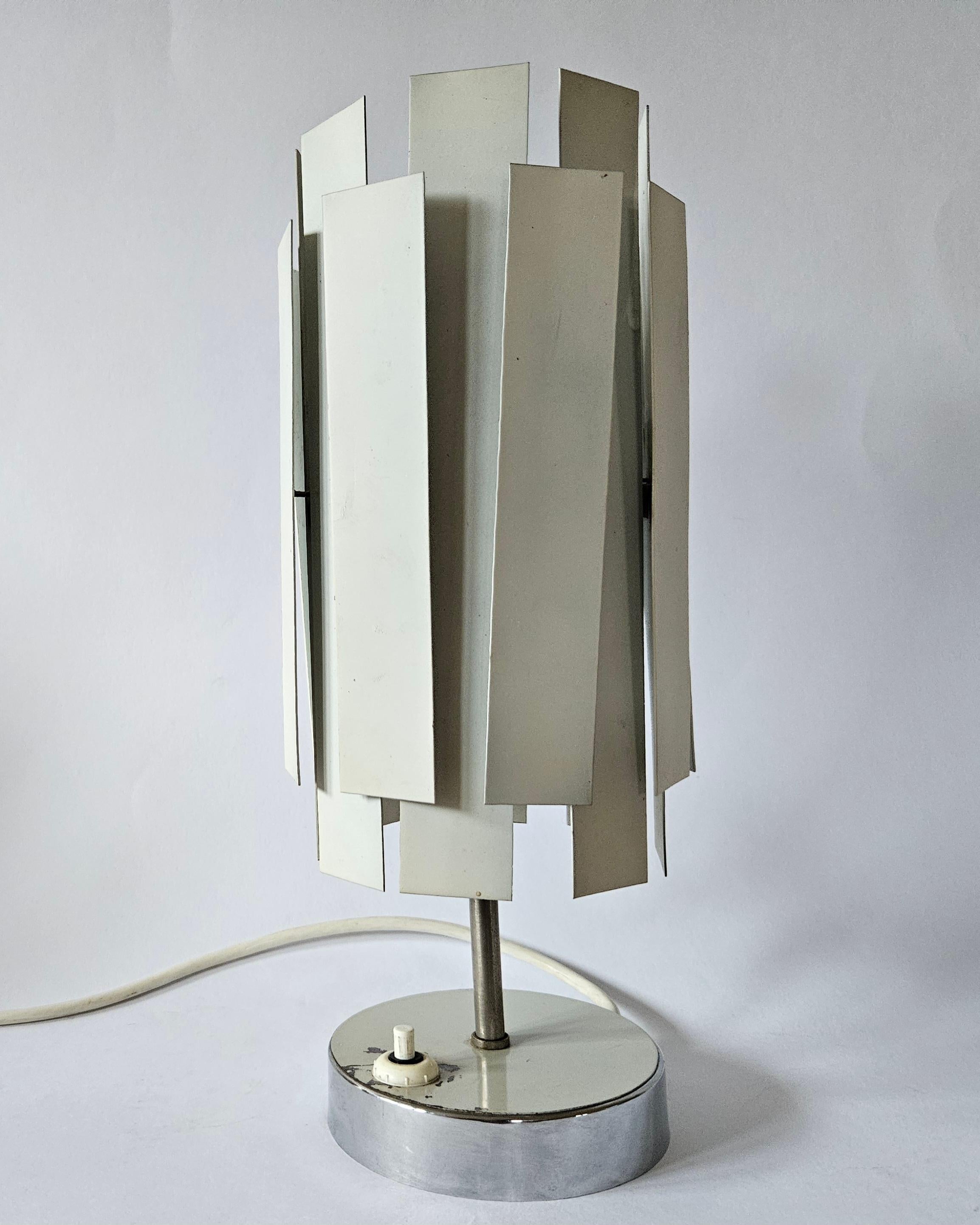 Very Rare Midcentury Table Lamp in style of Max Sauze, France, 1970s For Sale 6