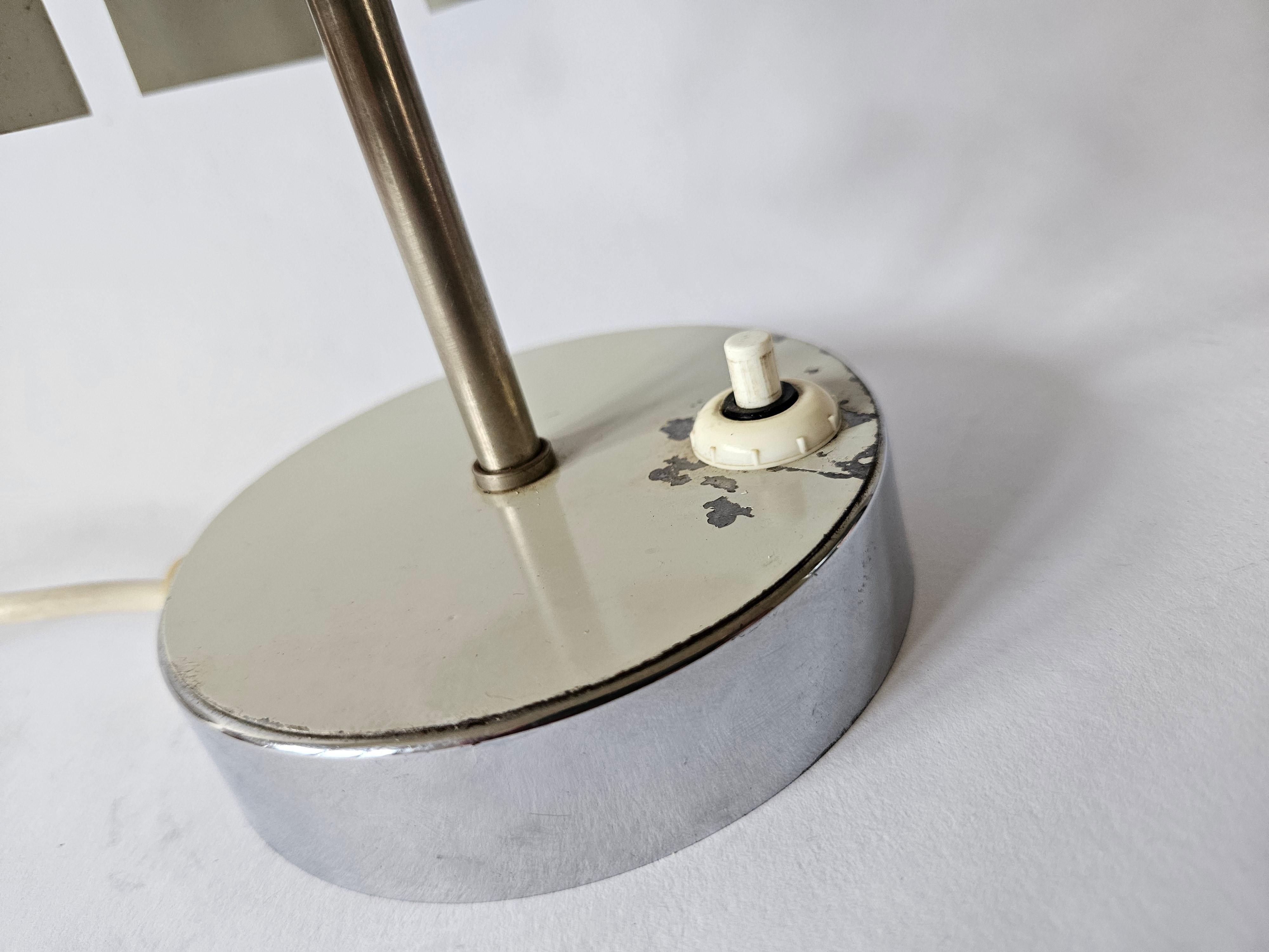 Very Rare Midcentury Table Lamp in style of Max Sauze, France, 1970s For Sale 8