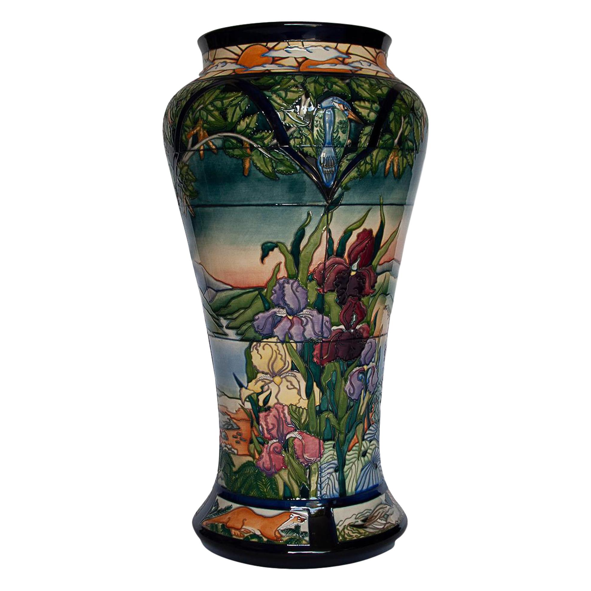 Very Rare Moorcroft "Paramore" Vase by Rachel Bishop, circa 2002