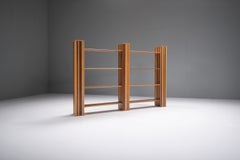 Very rare MOP bookcase / room divider by Afra e Tobia Scarpa for Molteni Italy