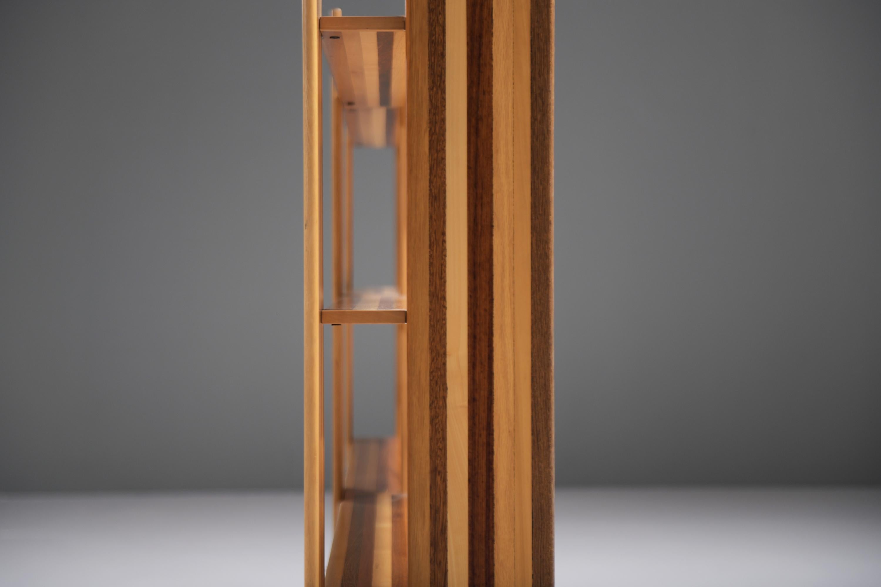 Very rare MOP bookcase / room divider by Afra e Tobia Scarpa for Molteni Italy For Sale 2