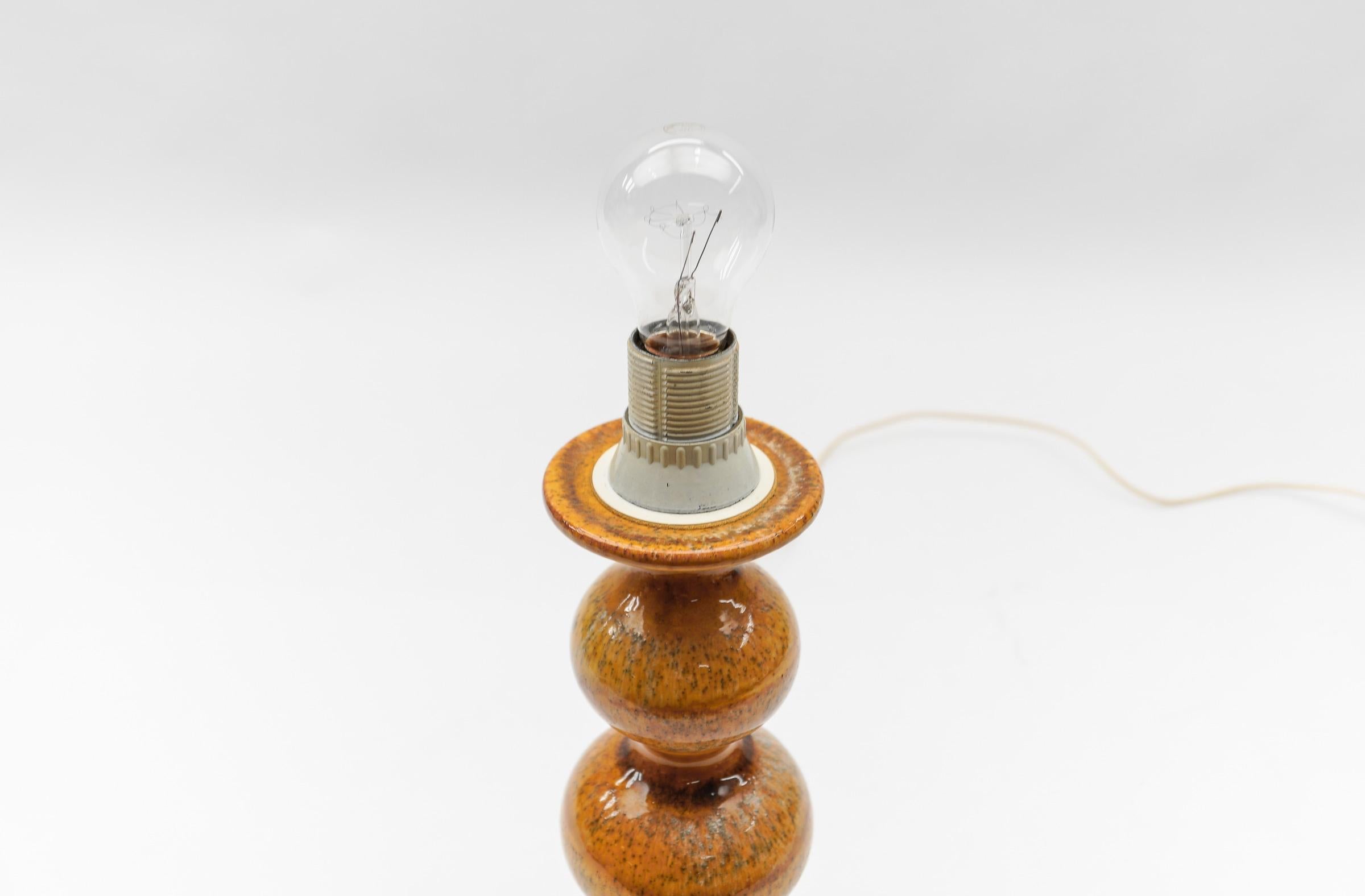 Très rare base de lampe de bureau Kaiser Leuchten, Allemagne, années 1960 --- en vente 2