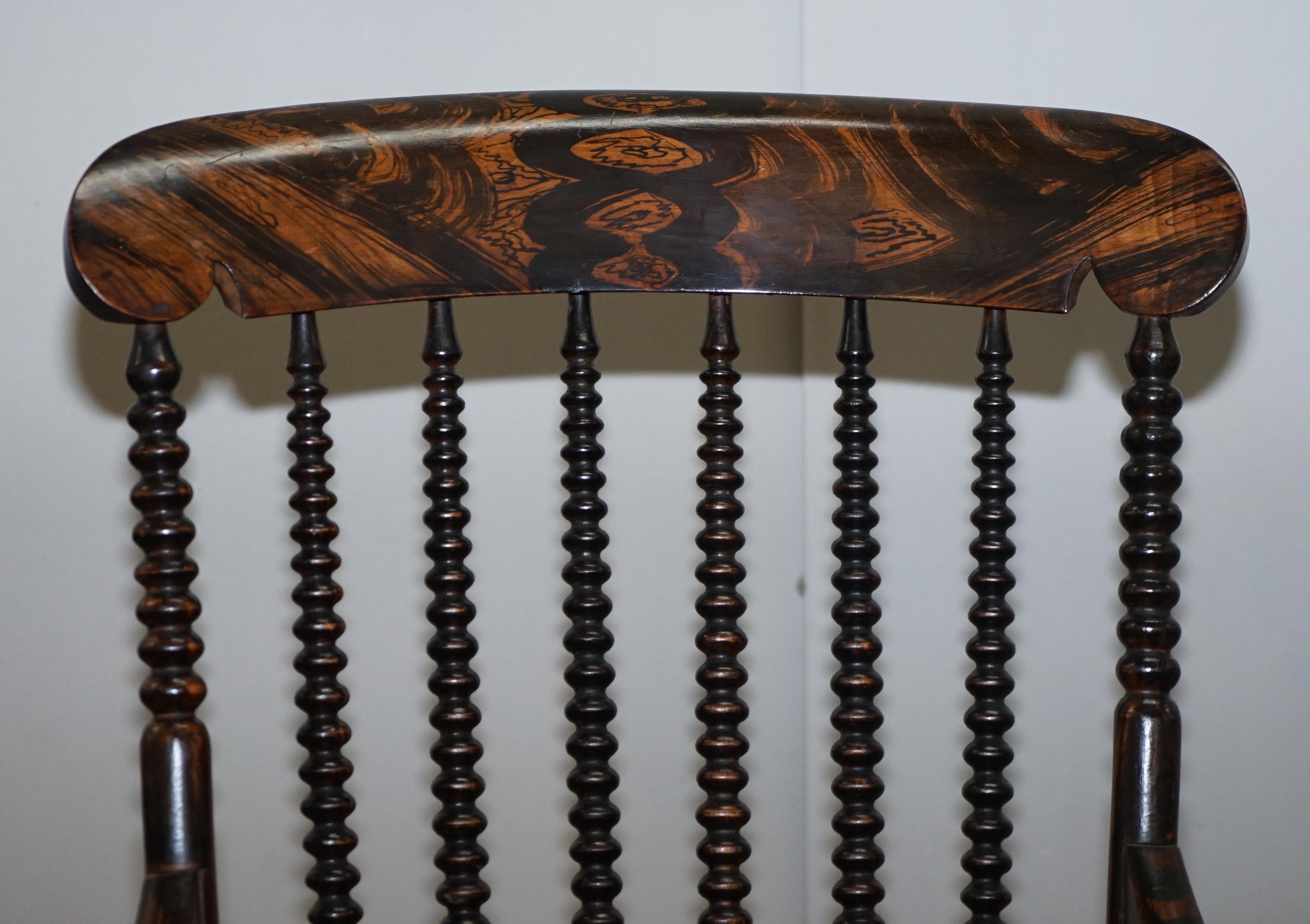 bobbin rocking chair