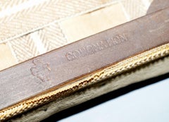 Very Rare Original King George VI Coronation Stool 1937 Limed Oak by Maple & Co