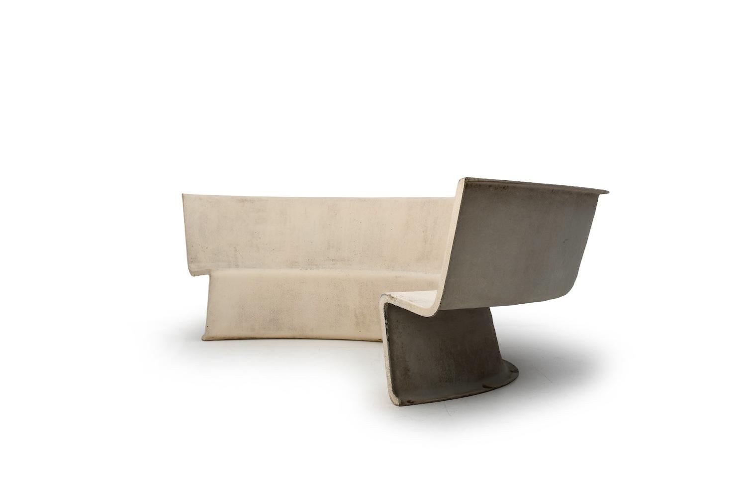 Très rare Banc d'extérieur par Poul Cadovius 1960s en vente 6