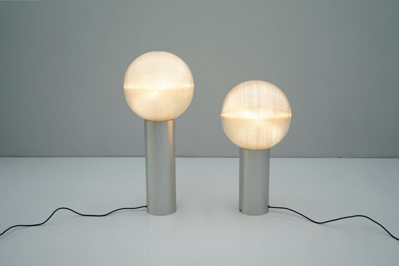 Mid-20th Century Very Rare Pair Of Floor or Table Lamps by Hilde Roth Germany 1960s