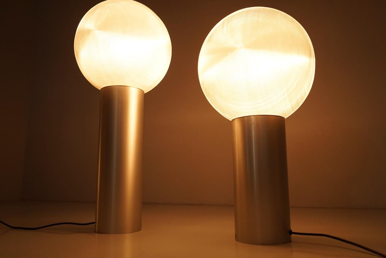 Seltenes Paar Steh- oder Tischlampen von Hilde Roth, Deutschland, 1960er Jahre im Zustand „Gut“ in Frankfurt / Dreieich, DE