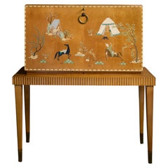 Very rare Paolo Buffa Bar Cabinet